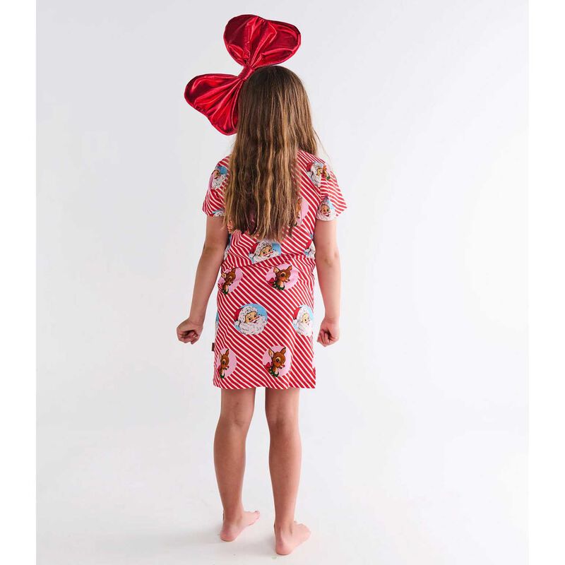 Kip&Co I Love Christmas Spot Kids Organic Cotton Short Sleeve Nightie image number 1